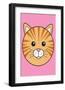 Cat - Animaru Cartoon Animal Print-Animaru-Framed Giclee Print