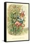 Cat as Jack and the Beanstalk-null-Framed Stretched Canvas