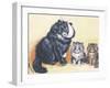 Cat-Astrophe!-Louis Wain-Framed Giclee Print