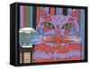 Cat Attack-Sartoris ART-Framed Stretched Canvas