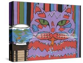 Cat Attack-Sartoris ART-Stretched Canvas