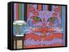 Cat Attack-Sartoris ART-Framed Stretched Canvas