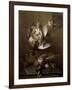 Cat Attacking Dead Game-Alexandre-Francois Desportes-Framed Giclee Print