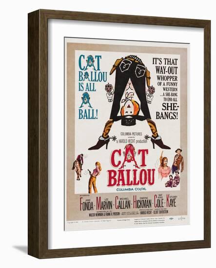 Cat Ballou, 1965-null-Framed Giclee Print