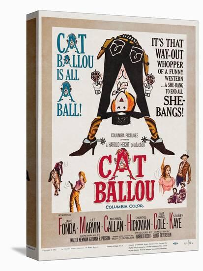 Cat Ballou, 1965-null-Stretched Canvas