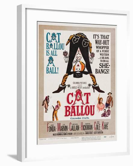 Cat Ballou, 1965-null-Framed Giclee Print