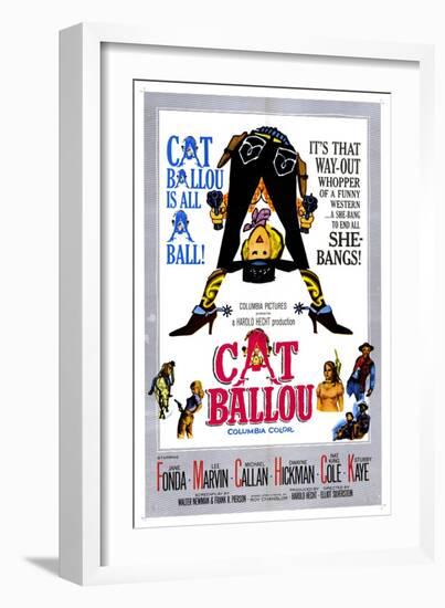 Cat Ballou, 1965-null-Framed Art Print