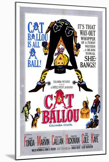 Cat Ballou, 1965-null-Mounted Art Print