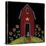 Cat Barn-Lisa Hilliker-Stretched Canvas