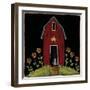 Cat Barn-Lisa Hilliker-Framed Art Print