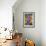 Cat Behind Tree-Franz Poledne-Framed Giclee Print displayed on a wall