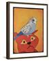 Cat Bird-Jennie Cooley-Framed Giclee Print