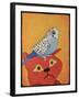 Cat Bird-Jennie Cooley-Framed Giclee Print