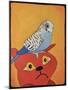 Cat Bird-Jennie Cooley-Mounted Giclee Print