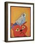 Cat Bird-Jennie Cooley-Framed Giclee Print