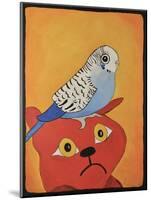 Cat Bird-Jennie Cooley-Mounted Giclee Print