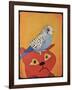 Cat Bird-Jennie Cooley-Framed Giclee Print