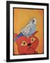 Cat Bird-Jennie Cooley-Framed Giclee Print