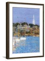 Cat Boats, Newport-Childe Hassam-Framed Art Print