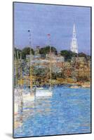 Cat Boats, Newport-Childe Hassam-Mounted Art Print