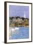 Cat Boats, Newport-Childe Hassam-Framed Art Print