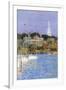 Cat Boats, Newport-Childe Hassam-Framed Art Print