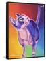 Cat - Bree-Dawgart-Framed Stretched Canvas
