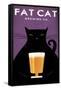 Cat Brewing no Words-Ryan Fowler-Framed Stretched Canvas