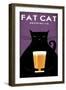 Cat Brewing no Words-Ryan Fowler-Framed Art Print