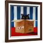 Cat Burglar-Lucia Heffernan-Framed Art Print