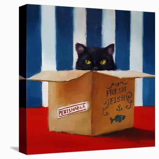 Cat Burglar-Lucia Heffernan-Stretched Canvas