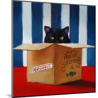 Cat Burglar-Lucia Heffernan-Mounted Art Print