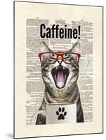 Cat Caffeine-Matt Dinniman-Mounted Art Print