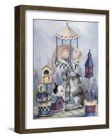 Cat Carousel-Jenny Newland-Framed Giclee Print