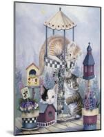 Cat Carousel-Jenny Newland-Mounted Giclee Print