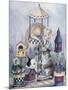 Cat Carousel-Jenny Newland-Mounted Giclee Print