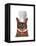 Cat Chef-Fab Funky-Framed Stretched Canvas