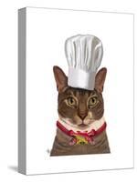 Cat Chef-Fab Funky-Stretched Canvas