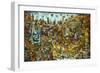 Cat City 2-Bill Bell-Framed Giclee Print