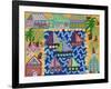 Cat Commune-Kerri Ambrosino-Framed Premium Giclee Print