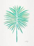 Seafoam Fan Palm Pattern-Cat Coquillette-Giclee Print