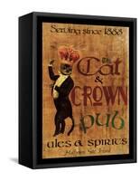 Cat & Crown Pub-Jason Giacopelli-Framed Stretched Canvas