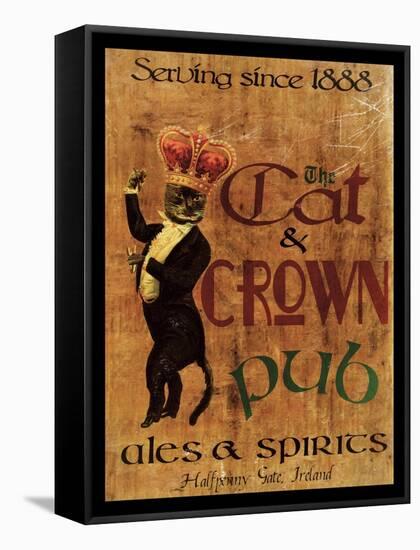 Cat & Crown Pub-Jason Giacopelli-Framed Stretched Canvas