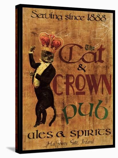 Cat & Crown Pub-Jason Giacopelli-Stretched Canvas