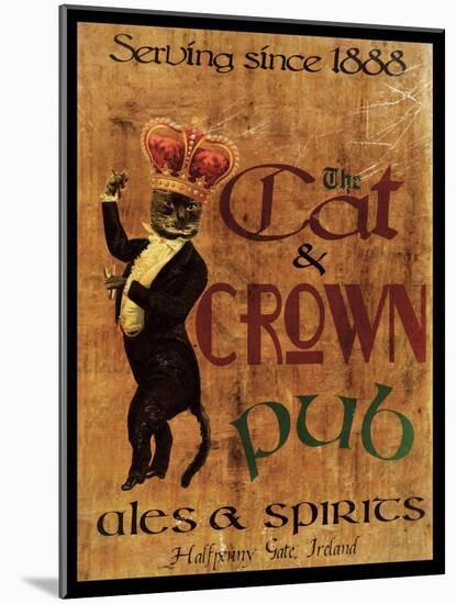 Cat & Crown Pub-Jason Giacopelli-Mounted Art Print