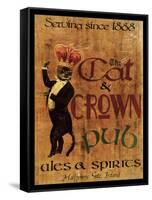 Cat & Crown Pub-Jason Giacopelli-Framed Stretched Canvas