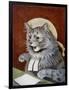 Cat Dressed as a Judge-Louis Wain-Framed Photographic Print