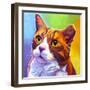 Cat - Ernie-Dawgart-Framed Giclee Print