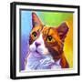 Cat - Ernie-Dawgart-Framed Giclee Print