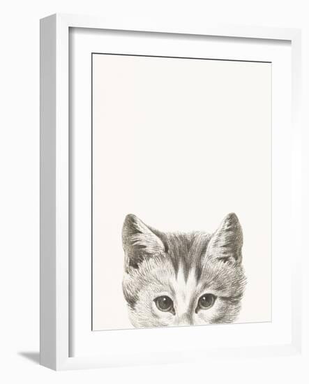 Cat Friend - Lola-Jean Bernard-Framed Giclee Print